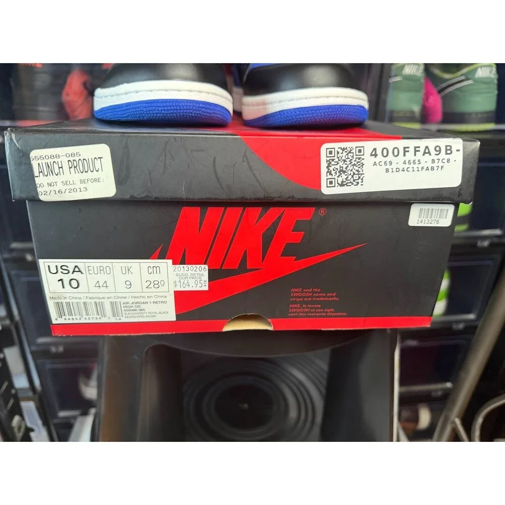 Air Jordan 1 Retro High OG Royal 2013 - Size 10